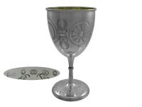 Victorian Silver  Goblet 1874